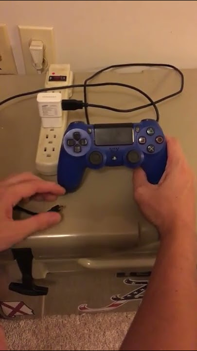 How to charge your PS4 controller without plugging it up to your PS4 system.