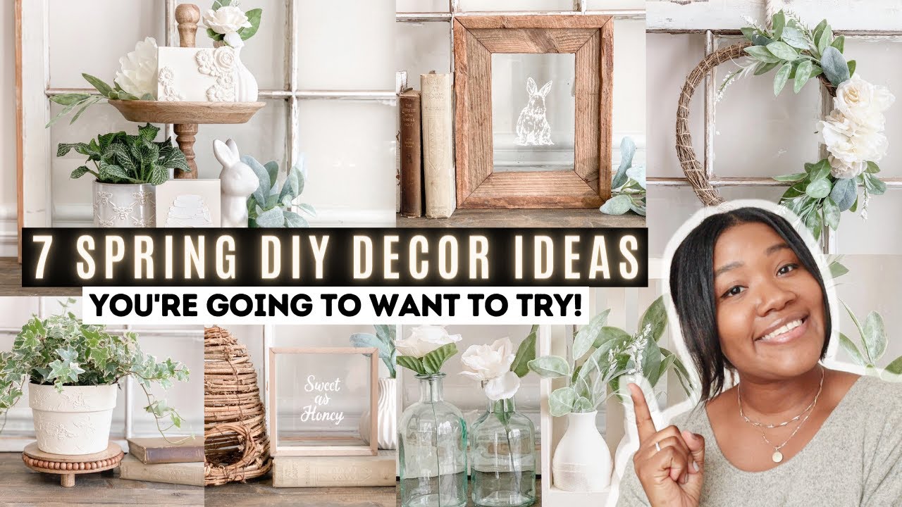 7 Budget Friendly NEUTRAL Spring DIYs | Ashleigh Lauren 🌿