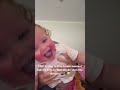 Baby laughing as she try’s to grab mums phone 🩷 #funny #cute #baby #shorts #laughing