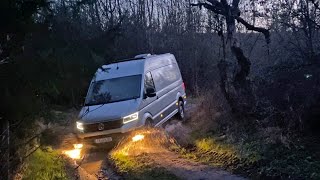 VW Crafter 4x4 meets MAN HX60 Exmo - SinnerMountain BaseCamp - New Season with Mad & the Lieutenant