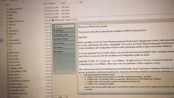 Oracle EPM 11.2 installation