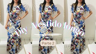 DIY - APRENDA COSTURAR VESTIDO LONGO FRANZIDO COM MANGA │VIVIANE PRATES