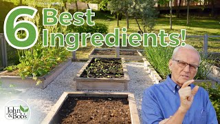 How To Fill A Raised Garden Bed and Save Money! (My 6 favorite Ingredients)