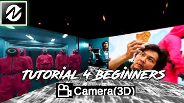 Tutorial 3D Room Editing in Node Video Like Ae | Squid Game Slides