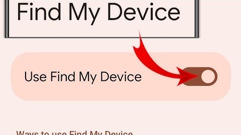 Find My Device oppo A96, how to on and off find my device oppo a96 phone