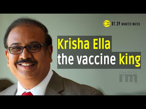 Krishna Ella's inspiring journey in the Indian biotech industry