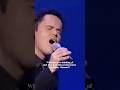 This was when I was on stage at the Royal Variety and this song still gets stuck in my head!