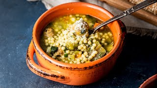 Turkey Meatball Wedding Soup