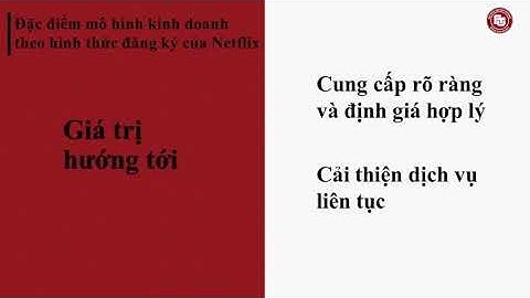 Thương Mại Điện Tử xuyên biên giới của Netflix