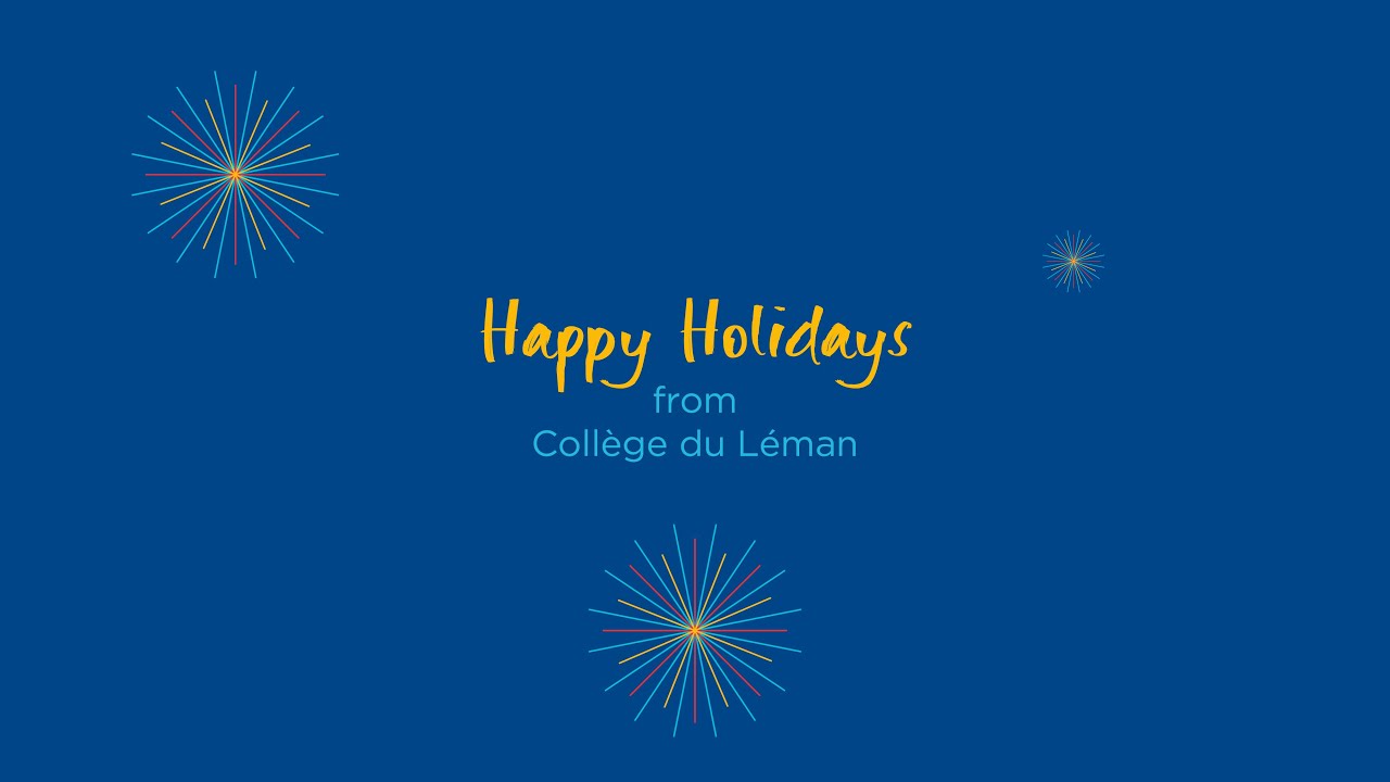 Happy Holidays from the CDL staff community • Dec 2022 • Collège du