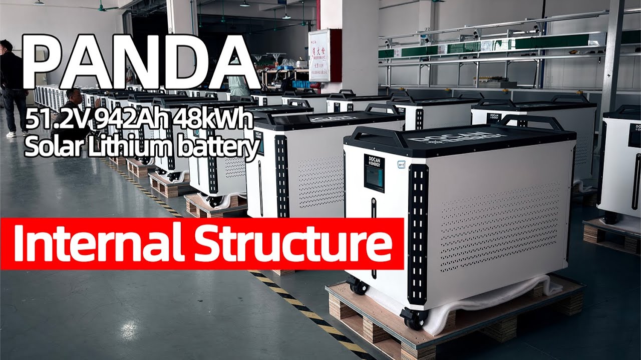 Newest 48kWh!! Docan Energy PANDA 51.2V 942Ah Battery Pack