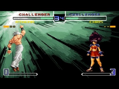TAS Athena VS Chris Orochi KoF 2002 MP2 