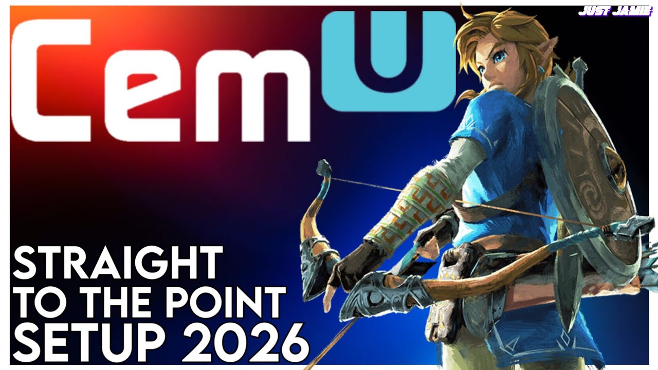 Wii U Cemu Emulator Setup Guide 2026 Cemu Wiiu Emulator Youtube 