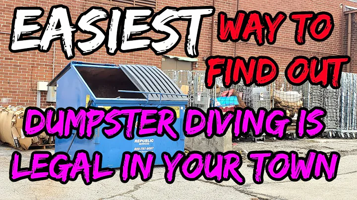Is dumpster diving illegal in Helena MT? (2023)