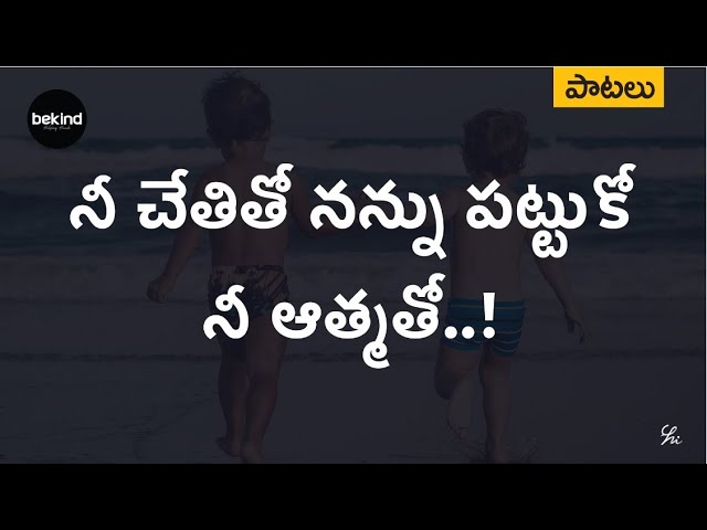 నీ చేతితో నన్ను పట్టుకో - Nee Chethitho Nannu Pattuko Lyrical Telugu | Andhra Kraisthava Keerthanalu class=