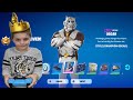 My 10 Year Old Kid Gets His FIRST Season Gold Crown Victory Royale WIN Using NEW Battle Pass Skin