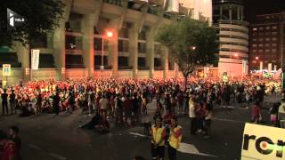 Spain abdicates, fans in shock