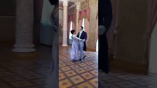 Вальс во дворце Дурасова. Романтичный танец, влюблённые. Начало 19 века, ампир. Assemblés #вальс
