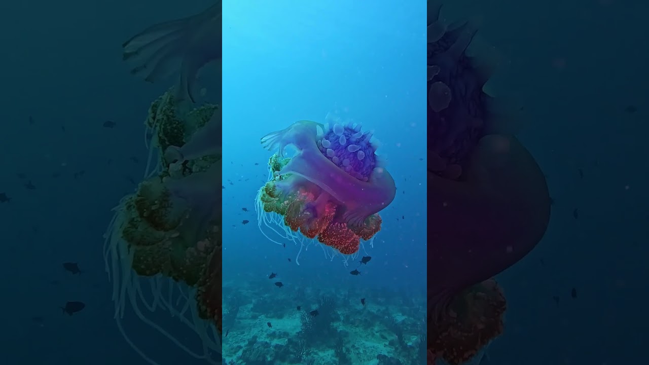 Stunning Crown Jellyfish 🎬 Francisco Da Costa #GoPro