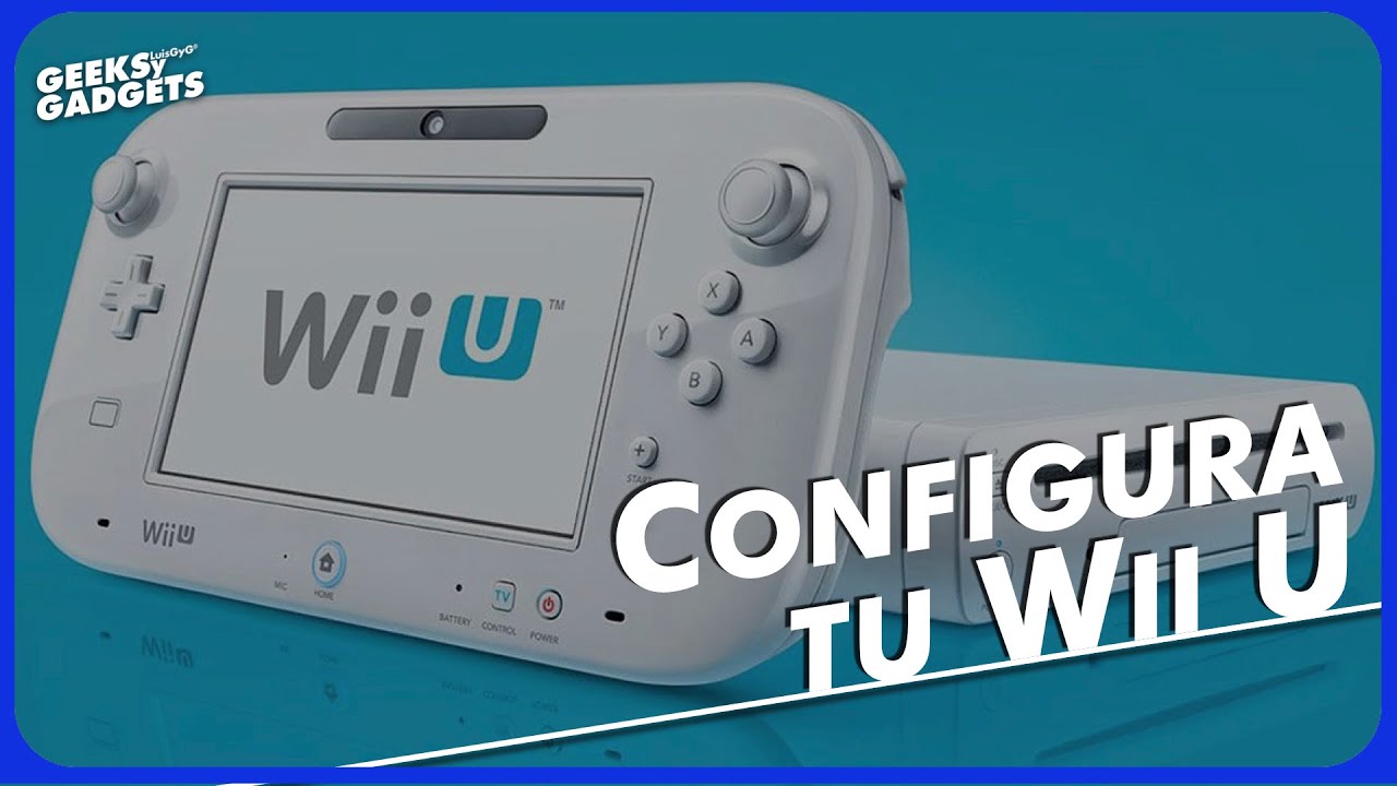 como se conecta un wii u a la tv