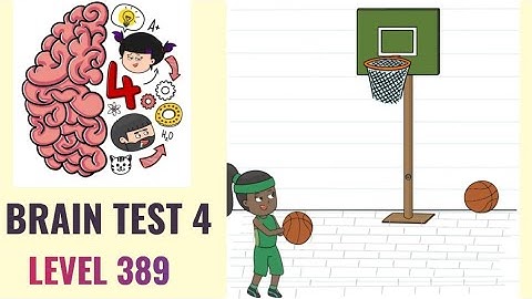 🧠 Brain Test 4 Level 389 | Jenny must make a successful throw | Walkthrough