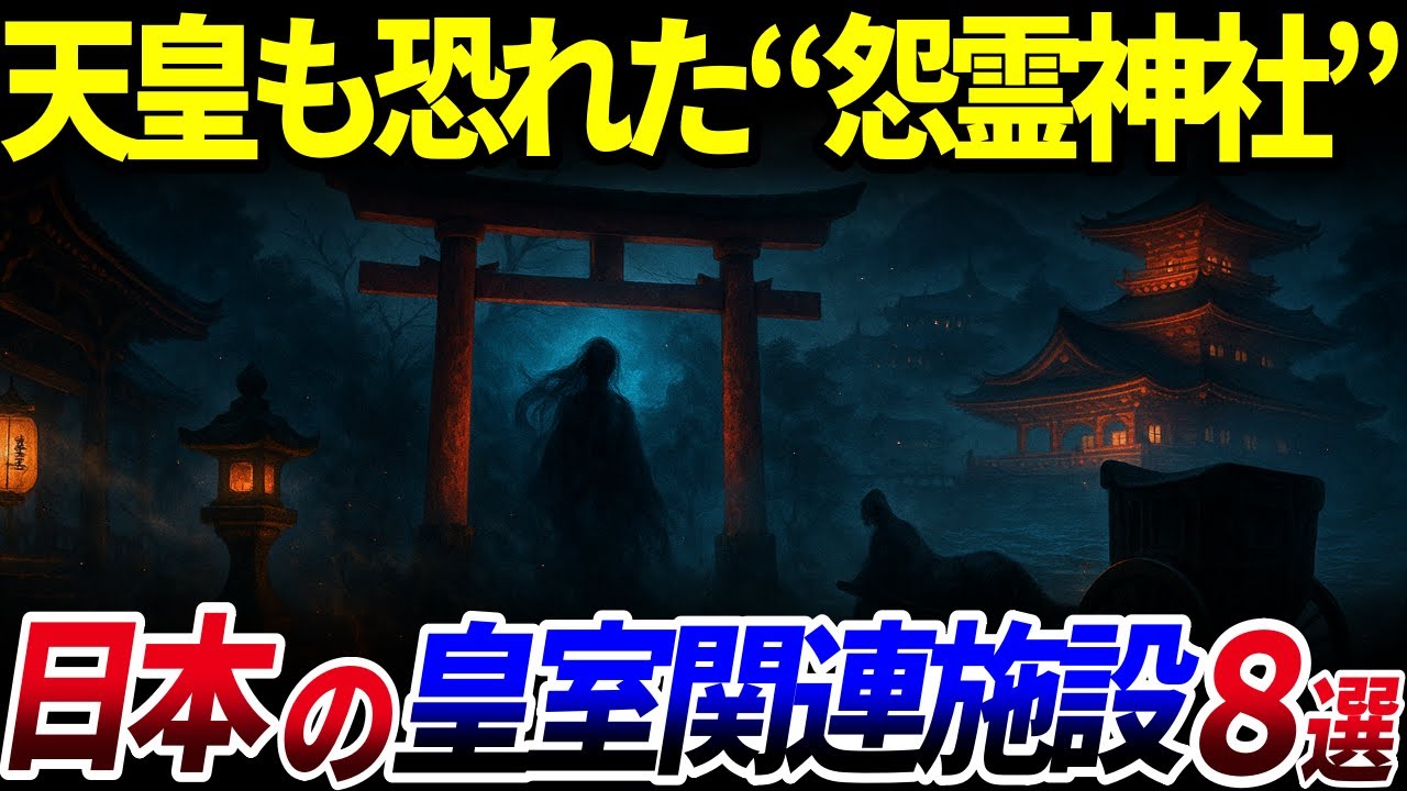 【ゆっくり解説】知られざる“怨霊と歴史”…実在する日本の皇室関連施設8選を解説/天皇家を翻弄した“呪いと権力闘争”の舞台