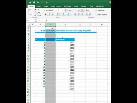 4 Thủ Thuật Excel Hay Nhất 2021 | Hướng Dẫn Excel Cơ Bản