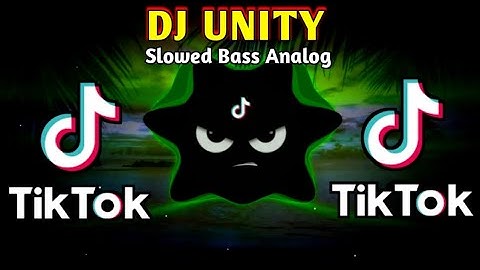 DJ UNITY X ALAN WALKER TIKTOK VIRAL TREND (SLOWED BASS ANALOG) 2025 REMIX