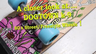 DOGTOWN k-9 80's Street/Freestyle Wheels 57mm 99a PURPLE