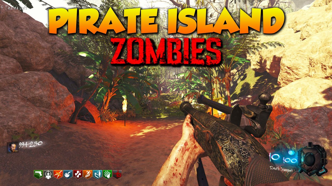 NEW Pirate Island Easter Egg (Custom Modded Zombies)