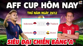 Lịch Thi Đấu AFF Cup 2022 Hôm Nay Ngày 29/12 - Siêu Đại Chiến Bảng A- Thông Tin Trước Trận