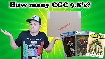 CGC Comics Unboxing - How Many Did We Hit??? + HUGE letdown