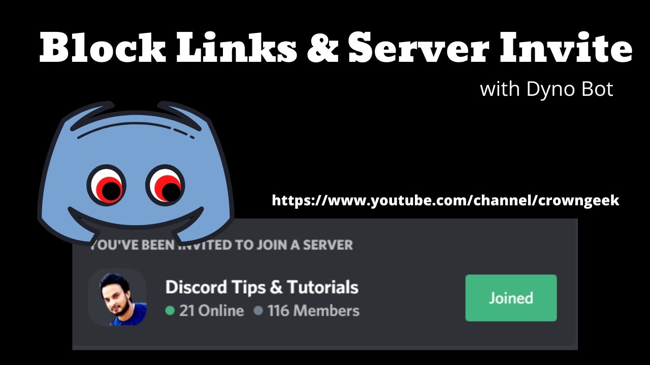 How To Block Links Server Invites On Discord 21 Youtube