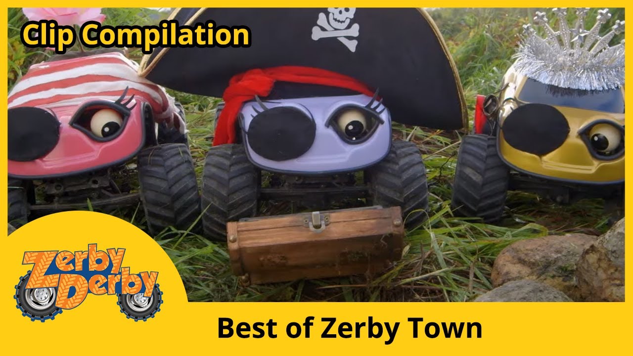 Zerby Derby 🚗 ZERBY DERBY PARTY 🎉 Best of Zerby Town Season 3 Clip Compilation YouTube