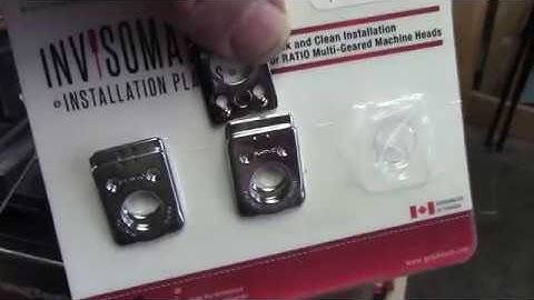 Ratio Tuners for a  40th Anniversary Strat@StringTechWorkstations