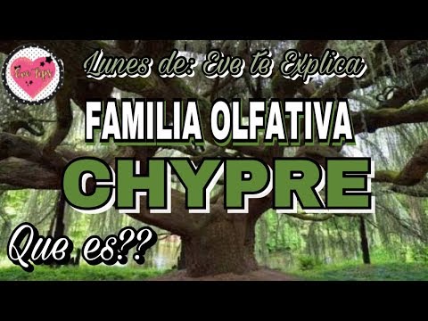 Video: ¿Qué es una fragancia chipre?