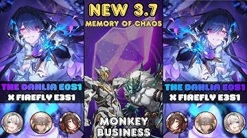 Super Break Revive!! | The Dahlia E0S1 x Firefly E3S1 Superbreak | New Memory of Chaos 3.7 | Hsr 3.8