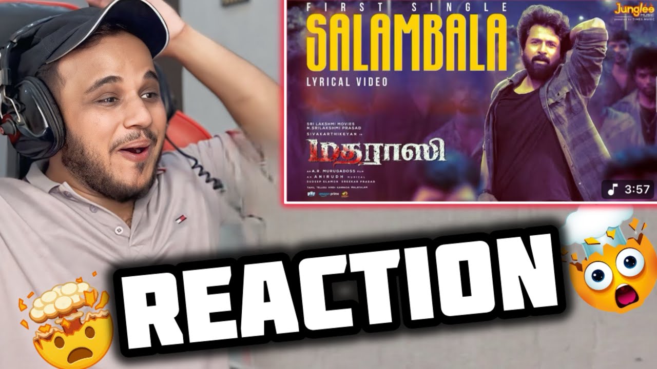 Salambala - Lyrical Video REACTION | Madharaasi | Sivakarthikeyan | A.R.Murugadoss | Anirudh | Sai A