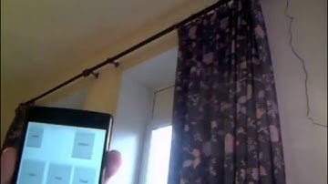 Making of phone controlled curtains based on Arduino