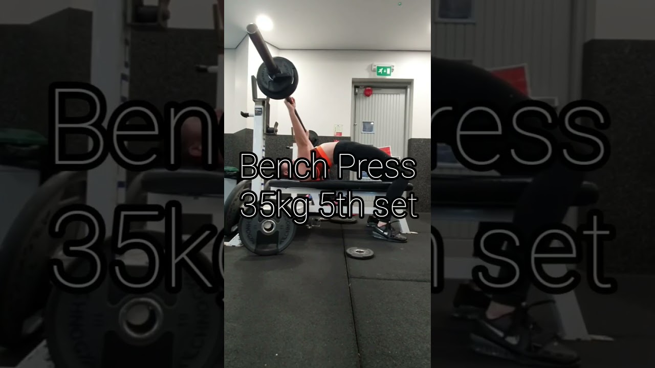 W2D4 Bench Press @40kg x3