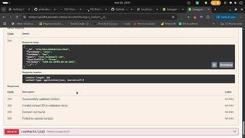 Contact API Project | CSE 341 - Week 2 | Node.js, Express, MongoDB & Render Deployment, second part