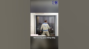 Cửa Lưới Chống Muỗi Kết Hợp Rèm Tổ Ong Chống Nắng 2 Trong 1  #giahungpro  #remtoong