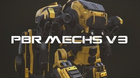 PBR Modular mechs v3 promo