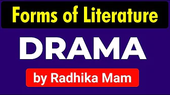 Forms of Literature | Drama | TGT PGT English Preparation