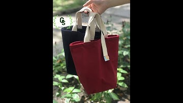 Cửa Hàng Xanh - Túi Vải Canvas đựng cơm, bình nước từ 2L tiện lợi