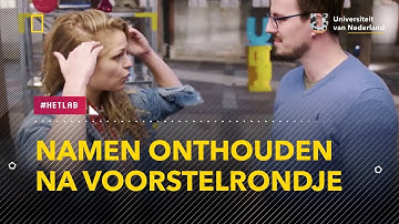 Namen onthouden na voorstelrondje | Het LAB | National Geographic