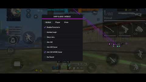 DRIP CLIENT FREE MOD MENU| AIMKILL M590 COVER KILL DRIP CLIENT| HG CHEAT MOD MENU FREE| MOBILE PANEL