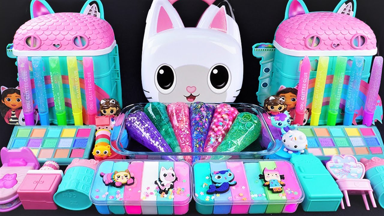 Самое приятное видео про красивых слаймов # ASMR # Slimes