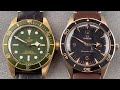 Omega Seamaster 300 vs Tudor Black Bay Fifty Eight 18K: Tudor 79018V vs Omega 234.92.41.21.10.001