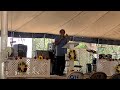 Seneca Campmeeting ~ July 31, 2022 "Sunday Morning Service" Bishop Jonathan Goseyun